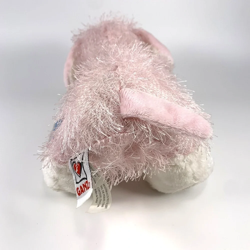 Webkinz Ganz Plush HM228 Pink & White‎ Dog NEW w/ Sealed Code All Tags